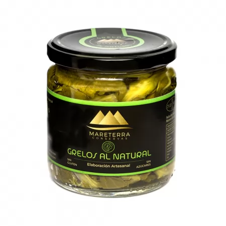 Grelos al natural